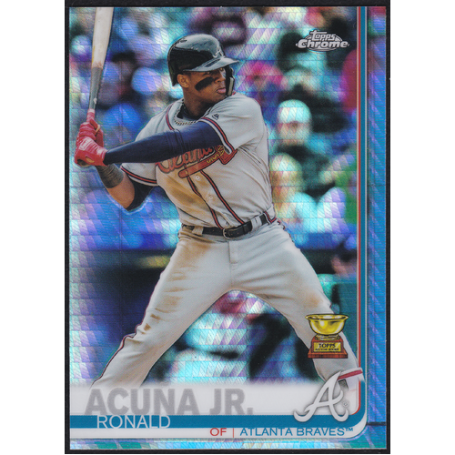 Ronald Acuna Jr Gold Cup Prism Refractor