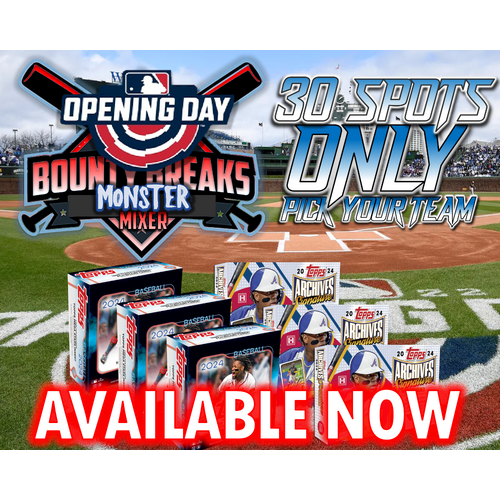 **AVAILABLE NOW** The OPENING DAY Mixer