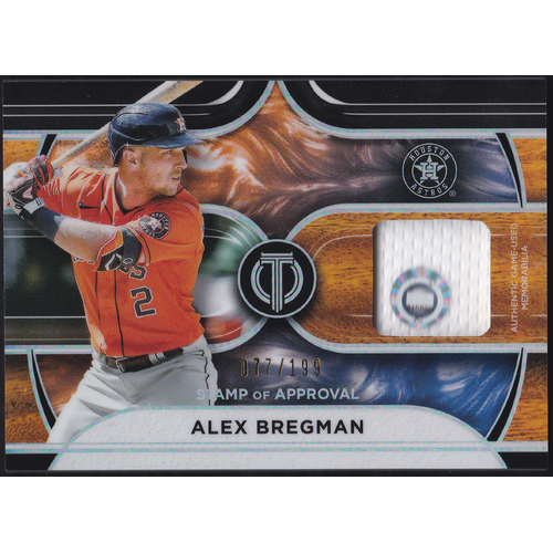 Alex Bregman Tribute Stamp Of Approval 077/199