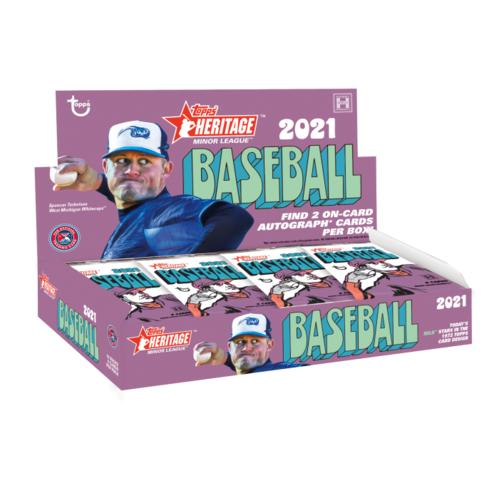 2021 Topps Heritage Minor League Hobby Box