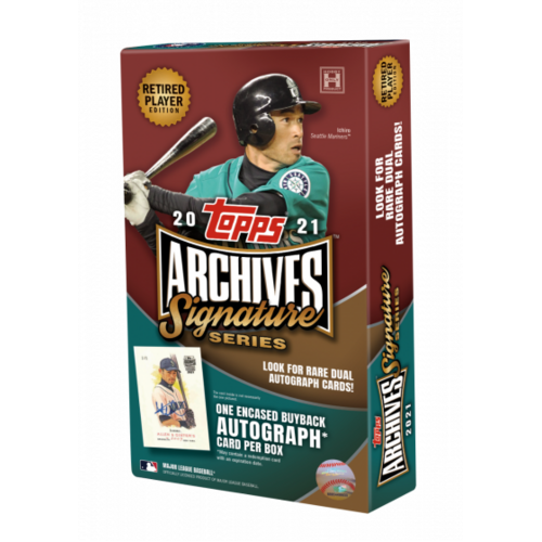 2021 Topps Archives Signature Series RETIRED EDITION