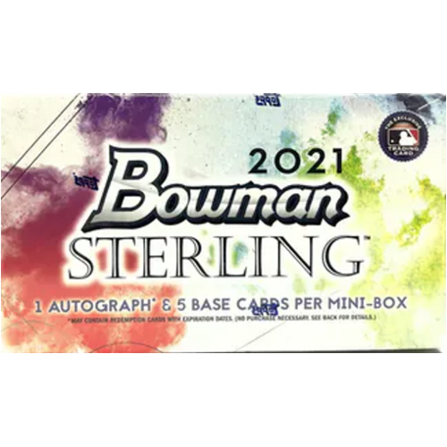2021 Bowman Sterling Hobby Pack (Mini Box)