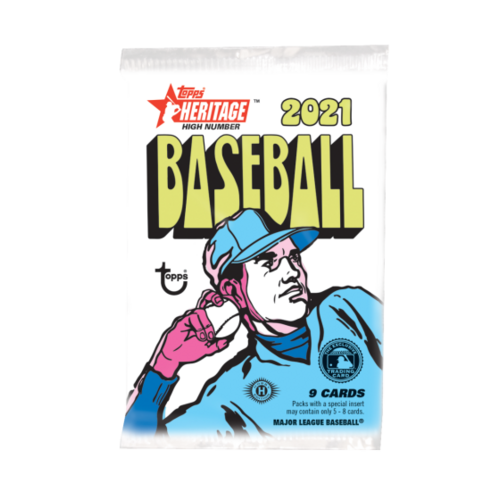 **NEW** 2021 Topps Heritage High Number Hobby * 2 Pack Lot *