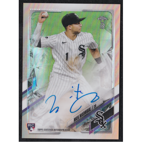 Nick Madrigal Rose Gold Autograph 06/10 Rookie