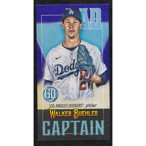 Walker Buehler Captain Insert Blue Parallel 018/250