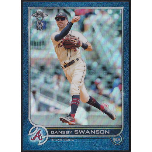 **NEW** Dansby Swanson Blue 03/75